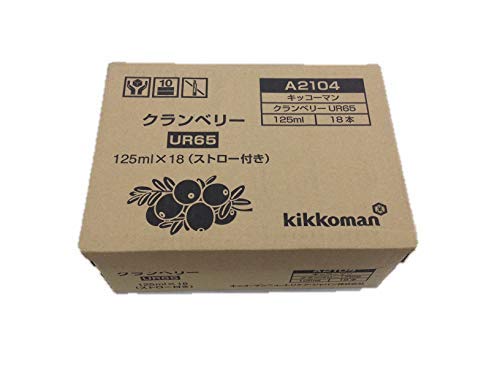 Amazon | ｷｯｺｰﾏﾝ クランベリーUR65 125ml×18 | キッコーマンニュートリ